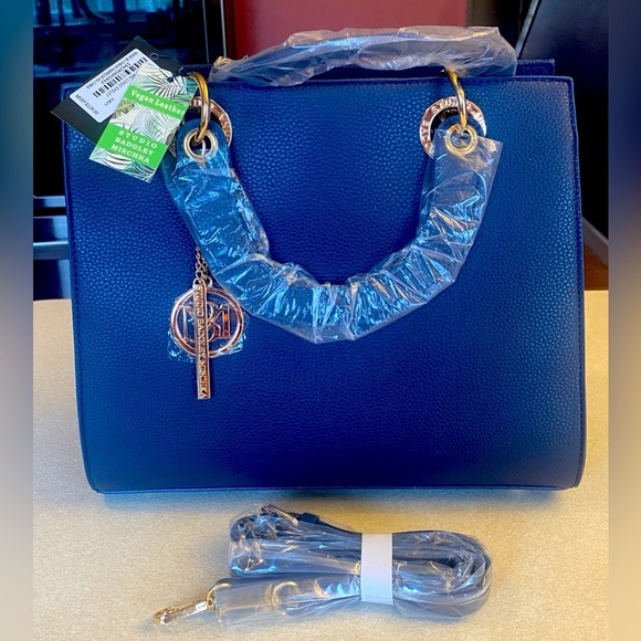 BADGLEY MISCHKA Navy Tote, NWT - Picture 1 of 12